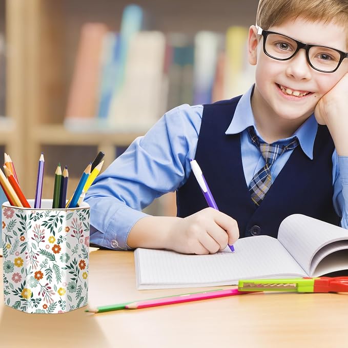 Large Capacity Colored Pen Holder - Image 6