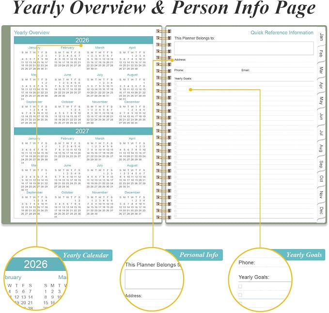 2026-2027 Daily & Monthly Planner - Image 5