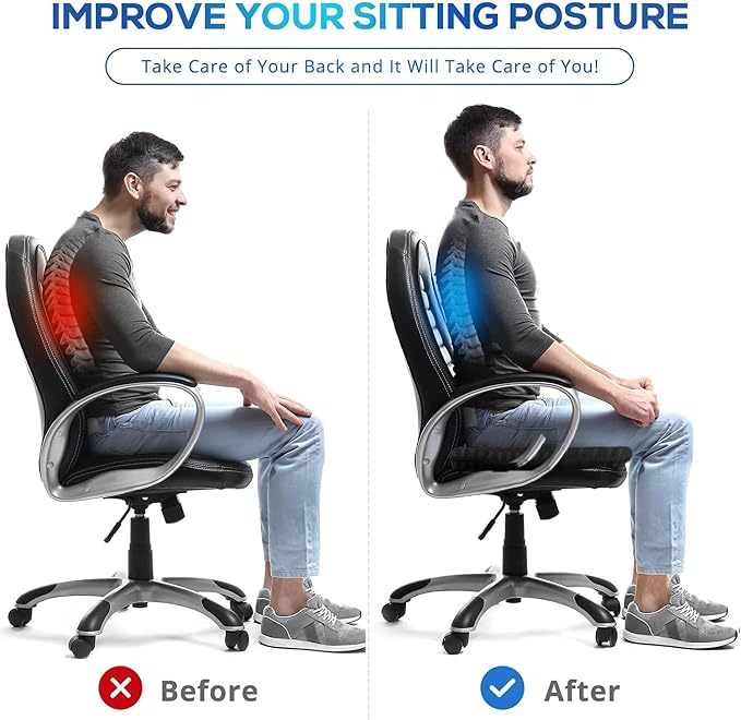 Gel Wheelchair Seat Cushion for Long Sitting - Image 5