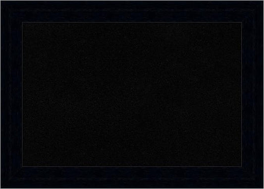 Amanti Art Black Cork Board for Wall, 20x28 Vision Board with Black Wood Frame, Medium Corkboard Office Decor for Home Organization, Modern Corkboard Pinboard to Display Items for Home Organization-DeskLoop Office