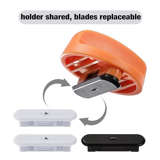 Likart 4-Pack Paper Cutter Replacement Blades Kit, Portable Trimmer Cutting - Image 3