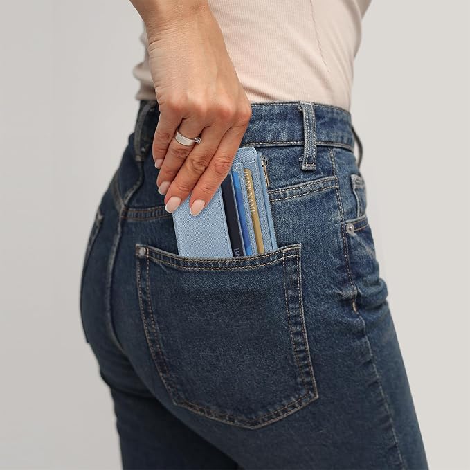 Sodsay Card Case Slim Front Pocket Wallet - Image 8