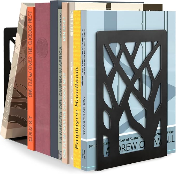 MaxGear Book Ends Tree Design Bookends by MaxGear