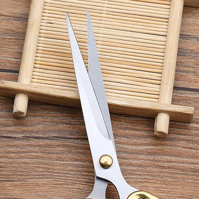 6.3-inch All Stainless Steel Office Scissors, Ultra Sharp Blade Shears - Image 3