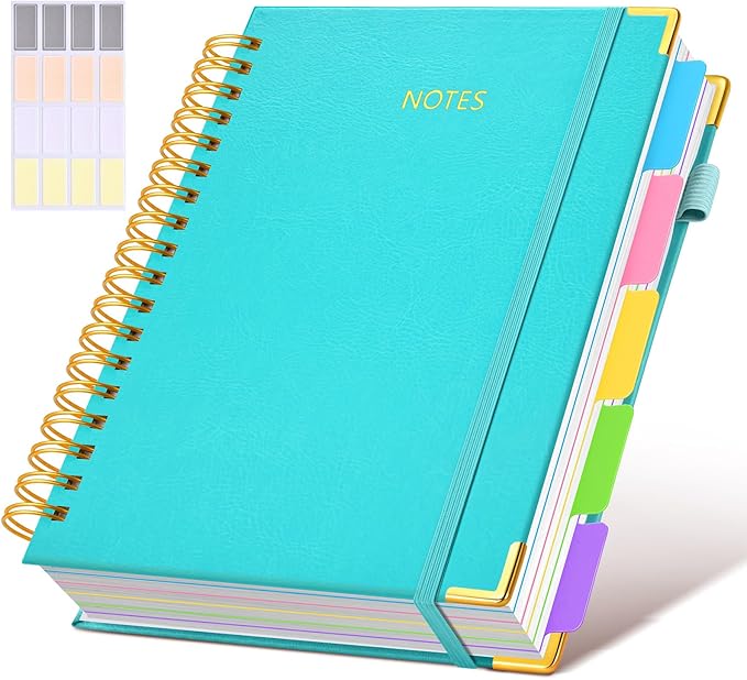 Hardcover Spiral Notebook Journal by dilitego