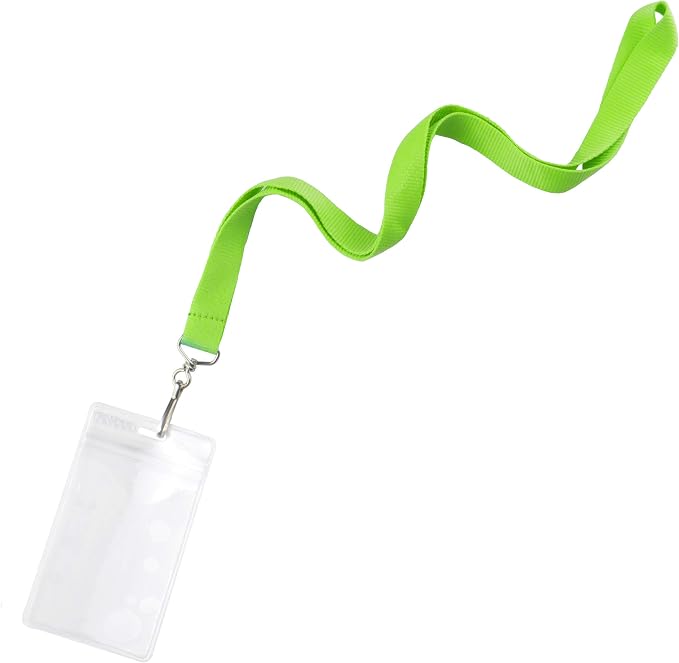 12 Pack Cruise Lanyard with Waterproof ID Card Holder, Colorful Durable Lanyard - Image 2