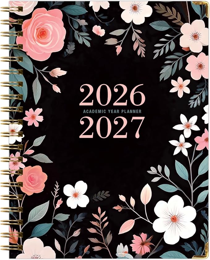 HARDCOVER Academic Year 2026-2027 Planner: 14 Months 8.5"x 11" Daily Weekly - Image 8