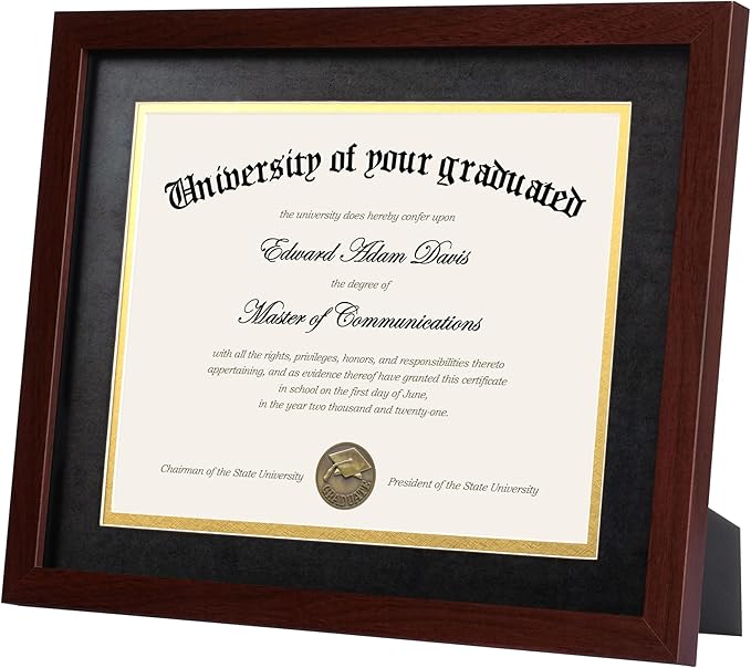 upsimples 11x14 Diploma Frame Certificate Degree Document Frame - Image 3