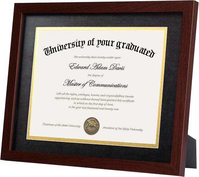 upsimples 11x14 Diploma Frame Certificate Degree Document Frame - Image 3