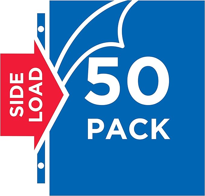 Avery Diamond Clear Quick Load Sheet Protectors, Top & Side Load, 50 Document - Image 5