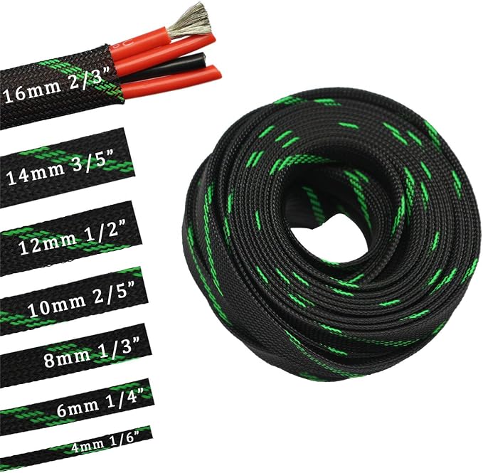 30ft PET Expandable Sleeving Wire Cable Sleeve - Image 4