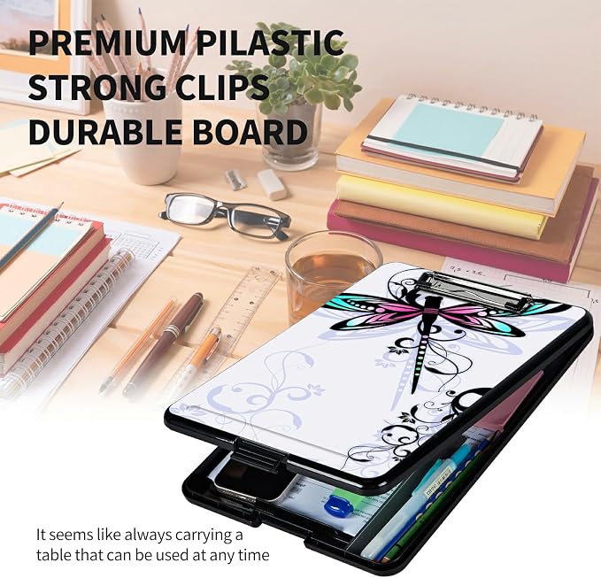 A4 Clipboards, Heavy Duty Waterproof Nursing Plastic Folder Clipboard - Image 6