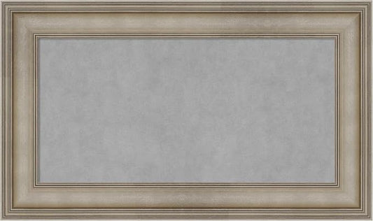 Amanti Art Silver Framed Magnetic Board 17x29 Small Vision Board by AmantiArt
