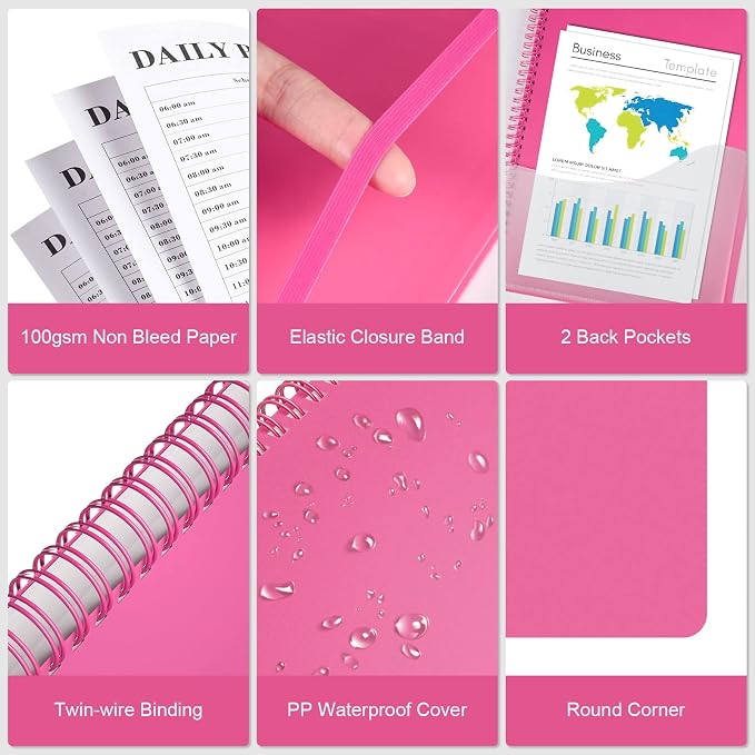 Planner Undated, Asten Daily Planner Agenda - Image 5