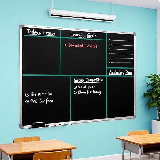 CHUNNIAO Green Magnetic Tape for Whiteboard in Classsroom&Office, Fine Line - Image 4