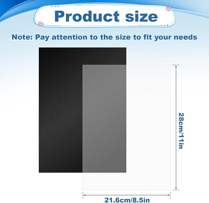 120 Pack Clear Binding Covers and Backs 8.5 X 11 Inches 12 Mil Sand-Textured Polycover, 10 Mil Presentation Binder Covers for Spiral Binding with Clear Front, Letter Size, Square Corners, Un-Punched-DeskLoop Office