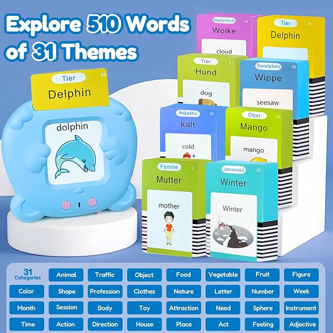 Bilingual Talking Flash Cards for Kids - Image 3