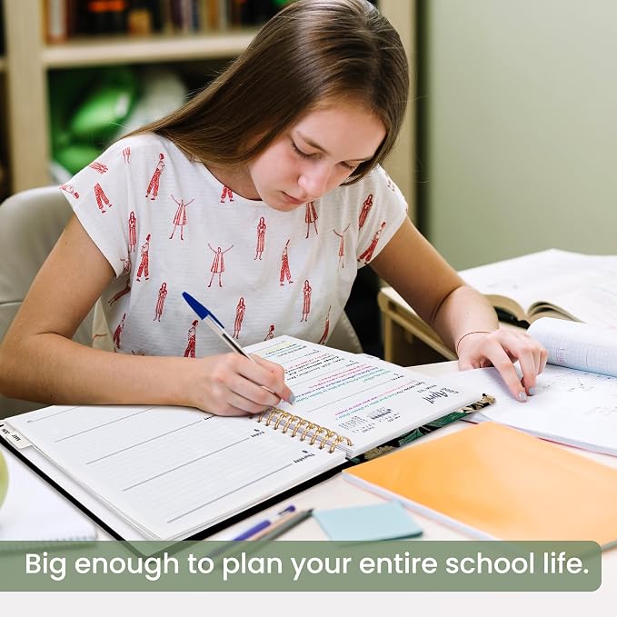 Academic Planner 2026-2027, Weekly and Monthly Calendar Book, July 2026 – June - Image 6