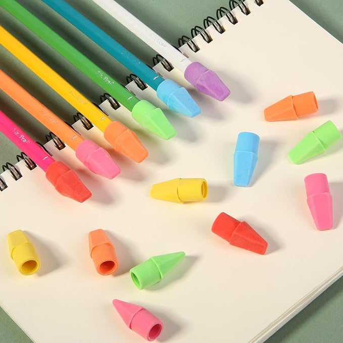Pencil Top Erasers, for Pencils Toppers for Home Office Studying Supplies for - Image 4