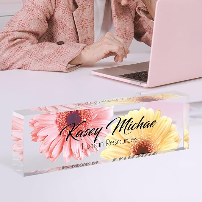 Desk Name Plate Personalized, Custom Name Plates - Image 3