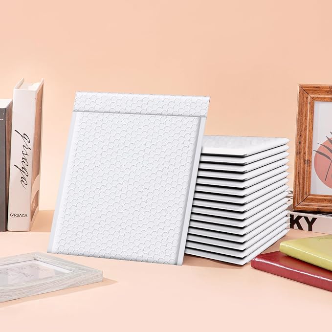 Fuxury Bubble Mailers 8.5x12 Inch 25 Pack Self-Seal Adhesive Padded Envelopes - Image 7