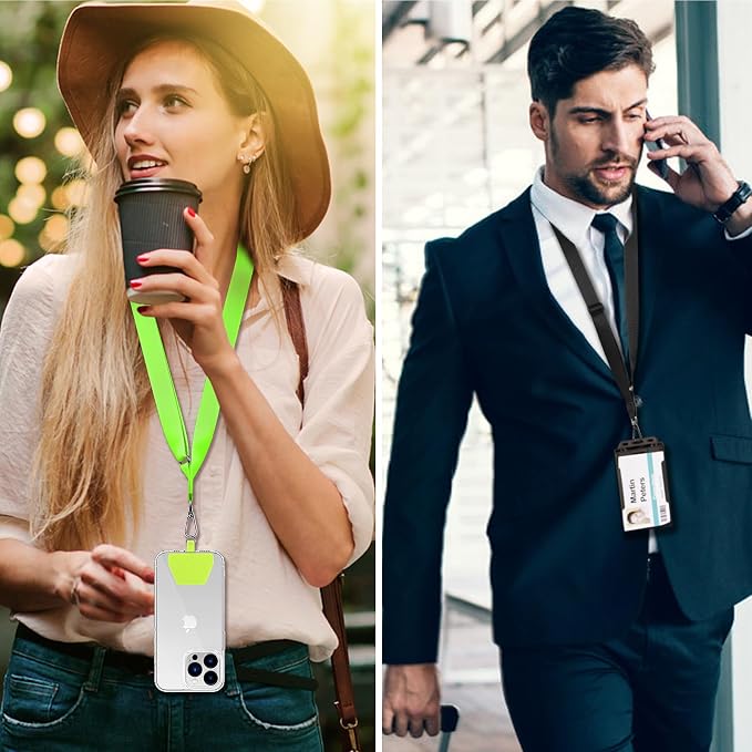 CACOE Phone Lanyard 2 Pcs Adjustable Neck Strap, Universal Crossbody - Image 7