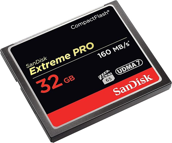 SANDISK 32GB Extreme PRO CompactFlash Memory Card UDMA 7 Speed Up To 160MB/s - Image 2