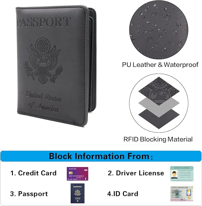 Melsbrinna Rfid Passport Holder - Image 5