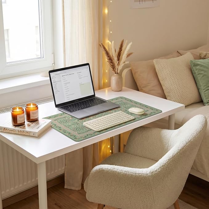 iCasso Aesthetic Flower Mouse pad - Image 9