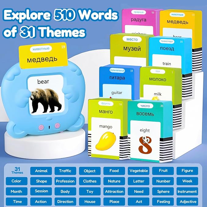 Bilingual Talking Flash Cards for Kids - Image 3