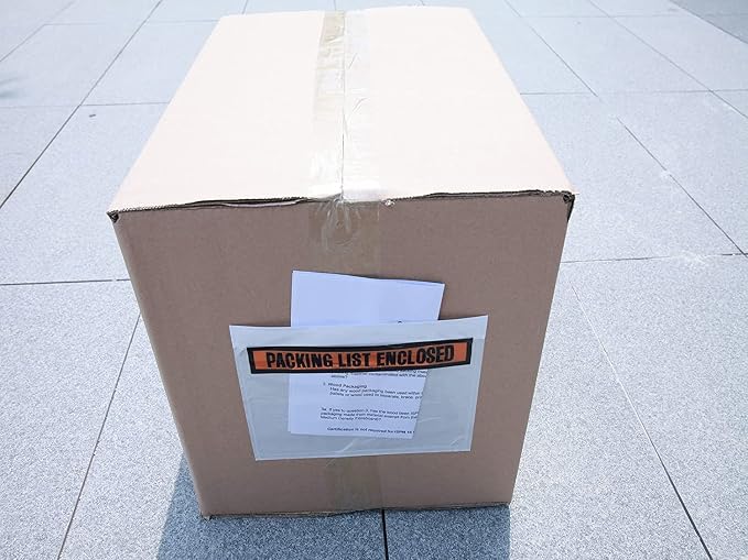 1000 Pcs Packing List Envelope Pouches 7.5 x 5.5 inch, packing envelopes - Image 5