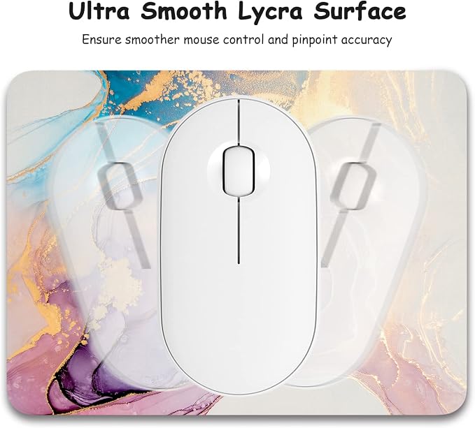 Dapesuom Small Mouse Pad, 6 x 8 Inch Thick Rubber Premium-Textured Non-Slip - Image 3