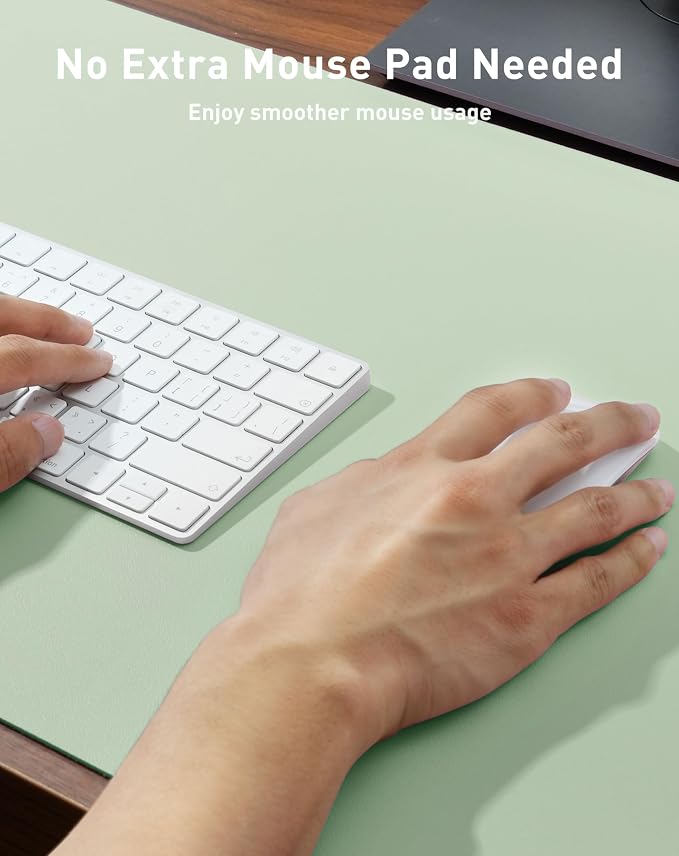 Aothia Faux Leather Desk Mat - Image 4