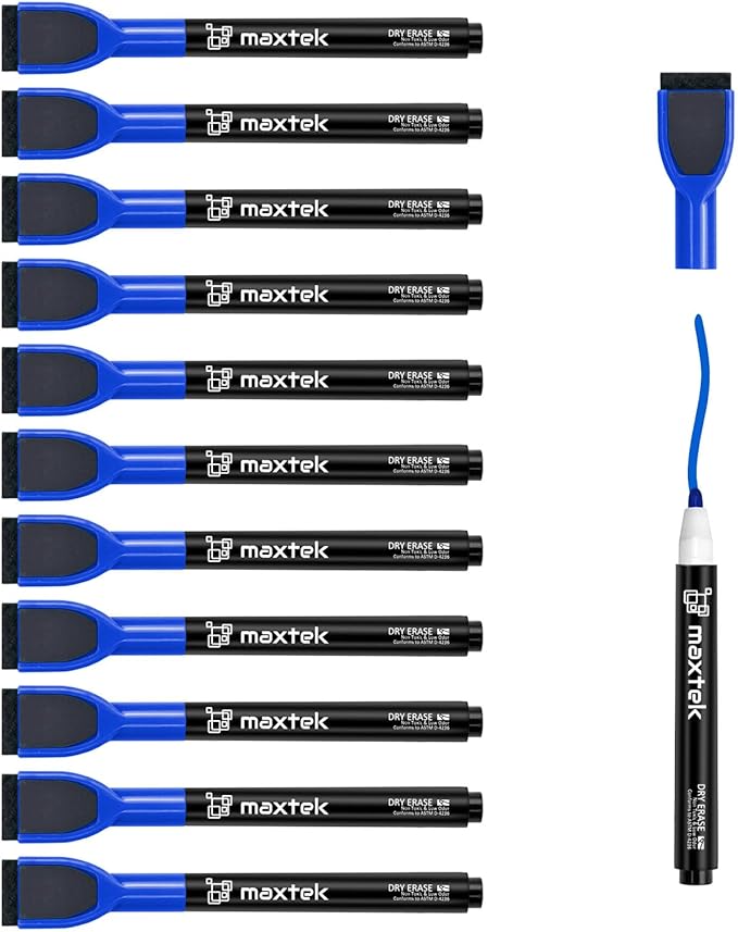 maxtek Magnetic Whiteboard Markers by Maxtek