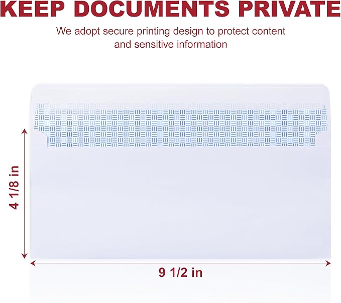 Zzrywuty #10 Letter Size Mailing Envelopes - Image 2