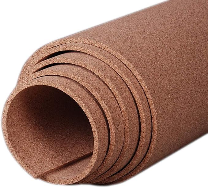 Manton Cork Premium Cork Roll - 4' x 14' x 3/8", 100% Natural Facing Grade Material for Bulletin Boards, Decorative Photo and Message Push Pin Displays - Perfect for Home, School, and Office-DeskLoop Office