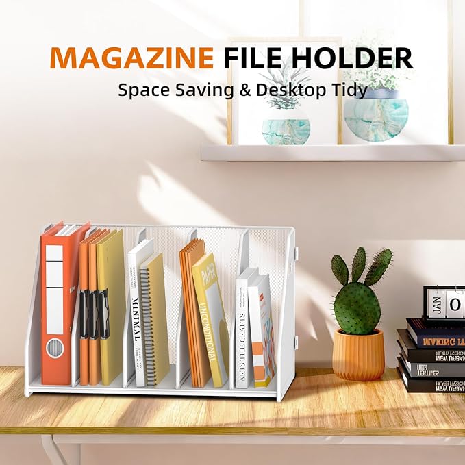 SUPEASY Binder Organizer, Magazine File Holder - Image 2