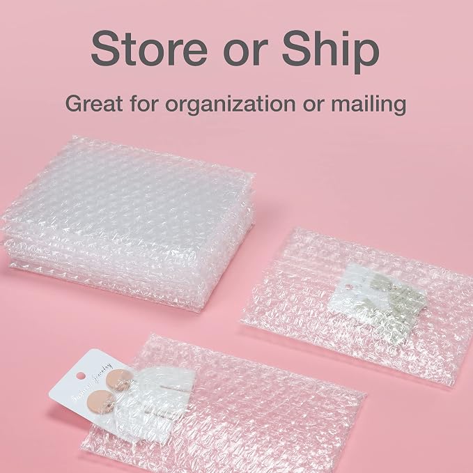Quality Park Clear Bubble Pouches, Cushioned Packing and Shipping Bags - Image 6