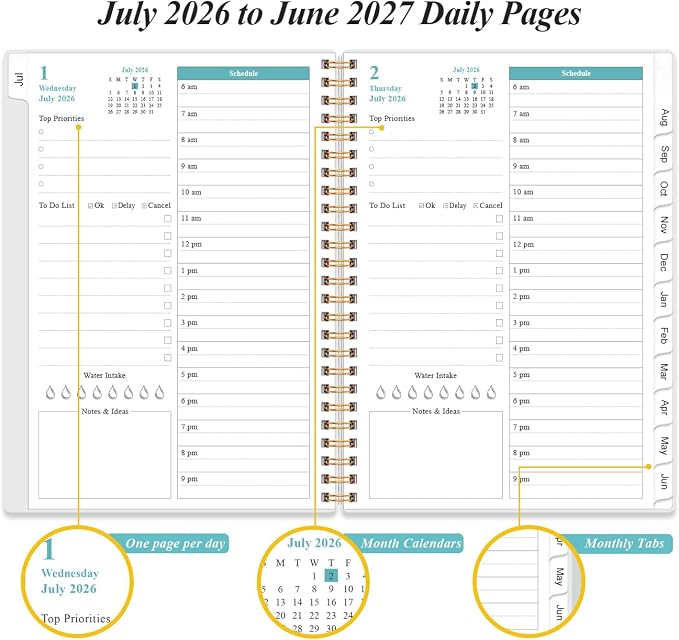 2026-2027 Daily & Monthly Planner - Image 3