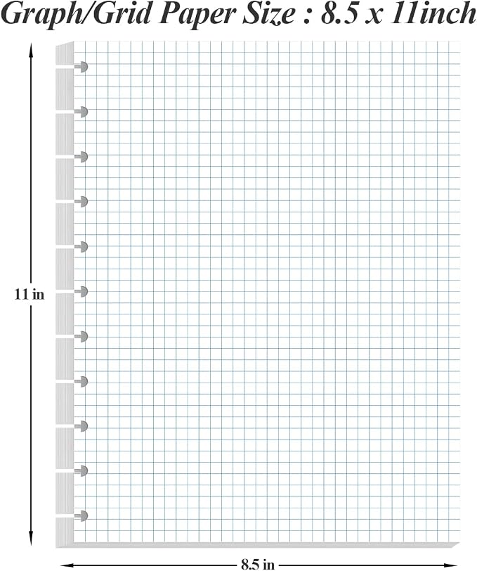A4 TUL Discbound Grid Filler Paper - Image 4