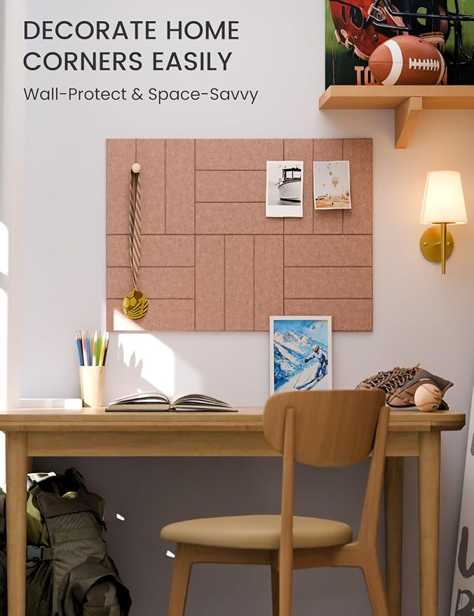 Felt Bulletin Board Tiles -28"x18" - Image 5
