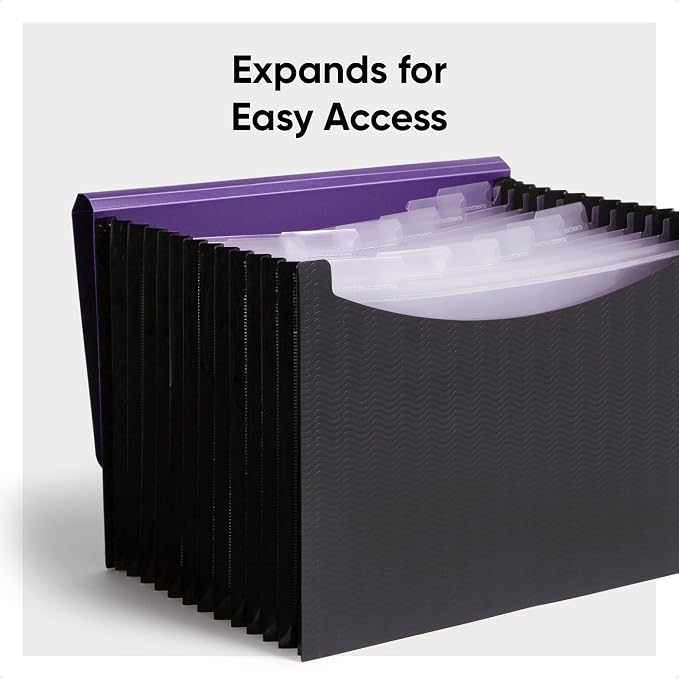 Smead Poly Frequency Expanding File Folders, Flap and Cord Closure, Letter Size - Image 4