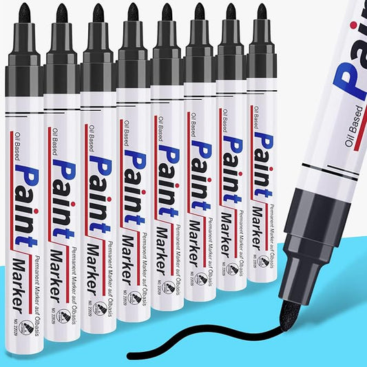 DAPAWIN Black Paint Markers by dapawin