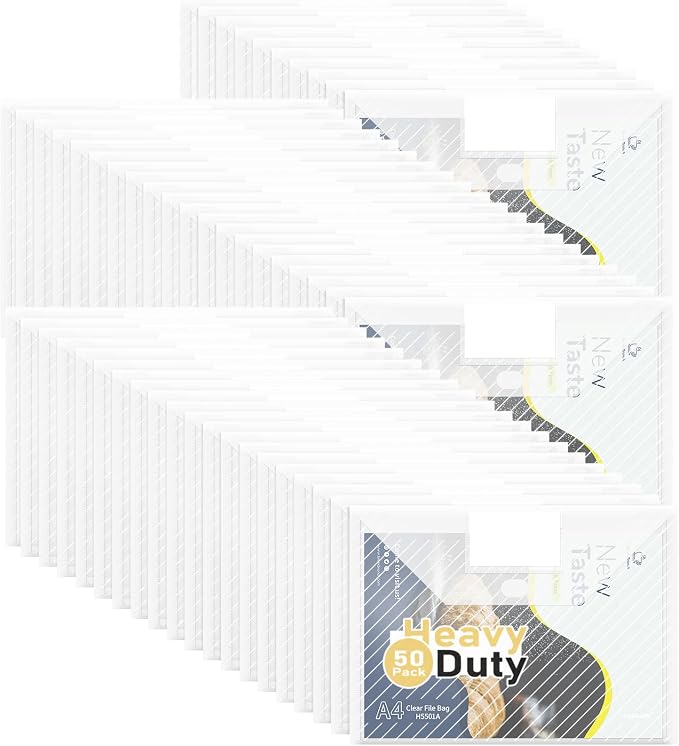 50 Pack, HeavyDuty Document Holder by WORPSON