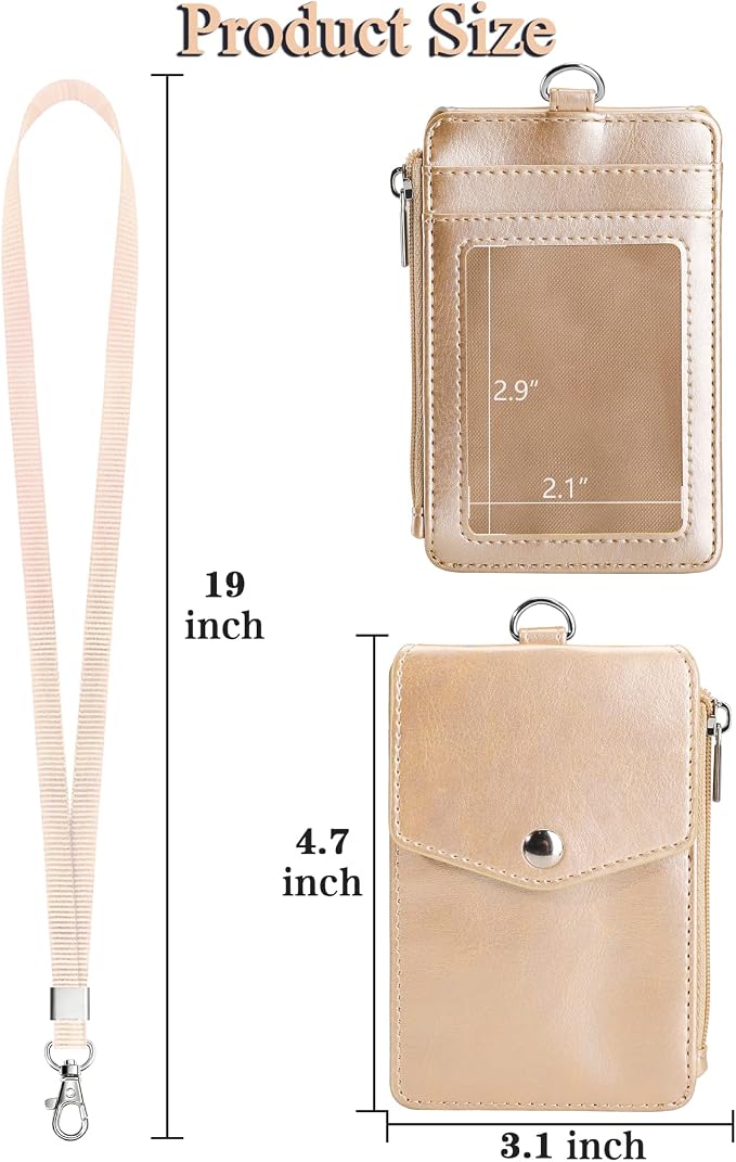 Teskyer Leather ID Badge Holder - Image 7