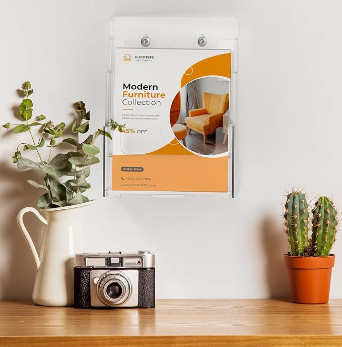 FUCDTEFC Acrylic Brochure Holder 8.5x11 - Image 7