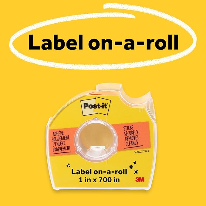 Post-it Vital Orange Label on-a-roll Tape - Image 2