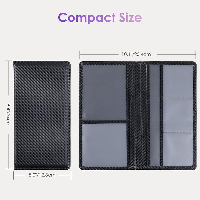 Car Registration and Insurance Holder，Colour Patterns Men Women Car License - Image 2