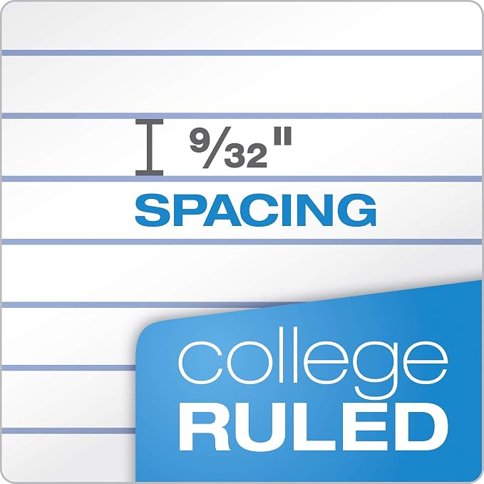 Oxford Spiral Notebook, 1 Subject, College Ruled Paper, 8 x 10-1/2 Inch - Image 3