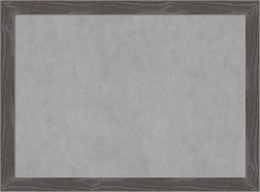 Amanti Art Grey Framed Magnetic Board 23x31 Medium Vision Board by AmantiArt